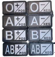 شعار فصيلة دم PVC 3D