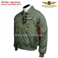 جاكيت زيتي صيانة/طيران مقاوم للحريق