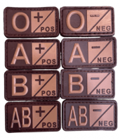 شعار فصيلة دم PVC 3D