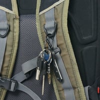 حلقة ثنائية S-Biner من الصلب رقم 1 قطعتين من نايت...