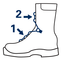 بسطار HAIX BLACK EAGLE اسود