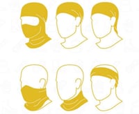 قناع وجه عسكري Condor Multi Wrap 212