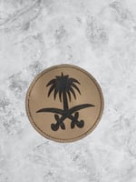 شعار سيفين دائري