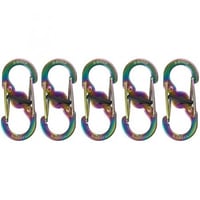 حلقة ثنائية S-Biner مع القفل من الصلب رقم 1 قطعتين...