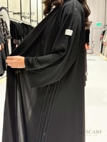 عبايه قماش انترنت قيطان