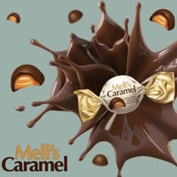 توزيعات ميلز كراميل شوكلاتة تركية بالكراميل والحلي...