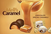 توزيعات ميلز كراميل شوكلاتة تركية بالكراميل والحلي...