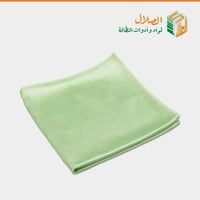 فوط مايكروفايبر اخضر للزجاج 40*40سم 6 حبة من 3L