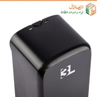 موزع صابون يدوي سائل بلاستيك 1 لتر أسود من ADS-3L