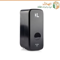 موزع صابون يدوي سائل بلاستيك 1 لتر أسود من ADS-3L