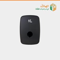 حامل مكسي رول بلاستيك مخرج صغير اسود من 3L