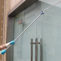 سكين زجاج وارضيات عصاء المنيوم 120سم