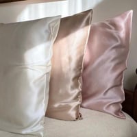 غطاء وسادة حرير "مفرد"