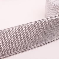 كمر مطاطي - فضي