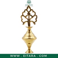 مكحلة نحاس ذهبي