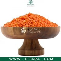 عدس احمر هندي حب