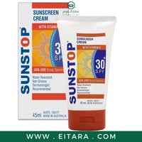 كريم واقي شمس SPF30 بفيتامين E من صن ستوب - 45 مل