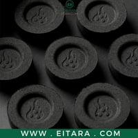 وادي حلفا فحم بخور أسود حجم XXL كبير - 60 قرص