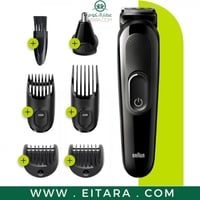 ماكينة حلاقة 6 في 1 متعددة الاستخدامات لتشذيب الشع...