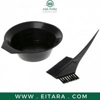 صحن صبغة مع فرشاة