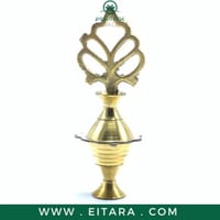 مكحلة نحاس ذهبي