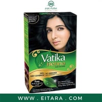 فاتيكا صبغة شعر حناء وحبة سوداء 60 جم