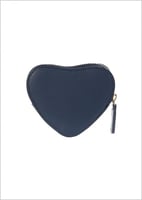 محفظة نقود على شكل قلب - أزرق غامق