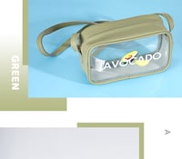 حقيبة كتف شفافة (اخضر)