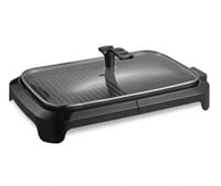 شواية بغطاء زجاجي كليكون CK2439