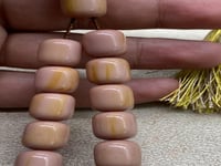 مسكي لون نادو تعريق اصفر قص صندوقي ٣٣ خرزه ١٢-١٢ م...