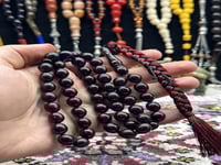 حربا مغطس زعفراني فاخر قص زيتوني ٥١ خرزه ١٠-١١ ملي