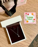 سلسال نسائي من الفضة عيار 925