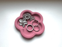 صحن تنظيم الإكسسوارات – شكل وردة