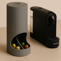 منظم كبسولات نسبريسو - قسمين - Nespresso