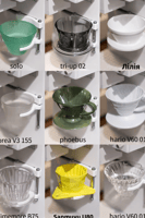 حامل الفلتر متعدد المقاسات – متوافق مع Xbloom Stud...