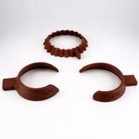 بكج 3 حامل أقماع متنوعة مموج أو مفتوح لآلة xBloom...