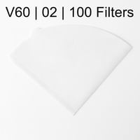 فلاتر V60 مقاس 02 | 100 حبة