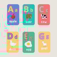 حروف اللغة الانجليزية pdf للطباعة