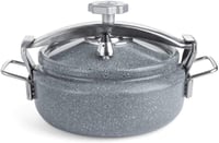 قدر ضغط سراميك السنيدي عريض مطلي 9 لتر