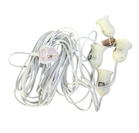 عقد لمبات فيش كهرباء بمفتاح تشغيل لكل لمبة , باكثر...