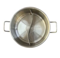 قدر طبخ قسمين , باكثر من حجم