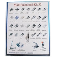 مجموعة دواسات ماكينة الخياطة - 32 قطعة