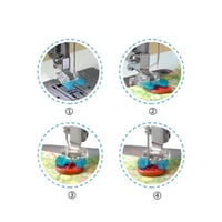 دواسة تركيب الأزرة لمكائن التطريز المنزلي