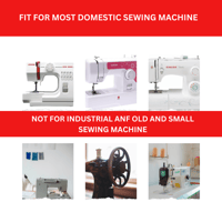 دواسة سحاب خياطة واسعة