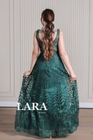 فستان سهره مرصع بالفصوص الكريستاليه