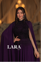 فستان يجمع بين الفخامة والكلاسيكية، بتصميم كاب فاخ...