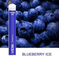 سحبة جاهزة نكه توت ازرق بارد فيلك VEIIK Ticko mini...