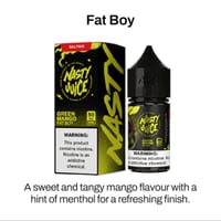 نكهة ناستي مانجو فات بوي NASTY JUICE Green Mango F...