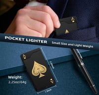 ولاعة كهربائية على شكل ورق اللعب بلوت و بوكر