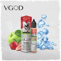 نكهة سولت فيقود فراولة تفاح ايس VGOD MIX Strawberr...